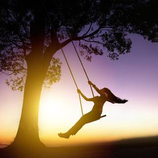 Summer swing wallpaper