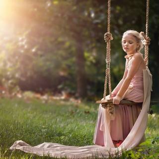 Summer swing wallpaper