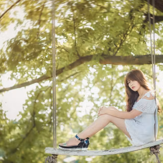 Summer swing wallpaper
