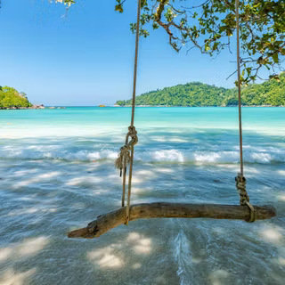 Summer swing wallpaper