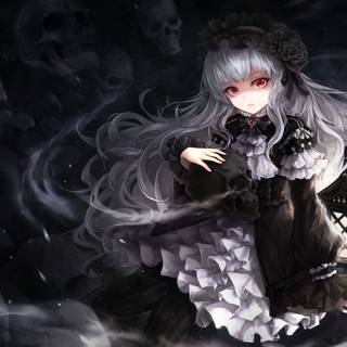 4k goth wallpaper