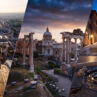 Rome art wallpaper