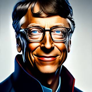 Bill Gates 4k wallpaper