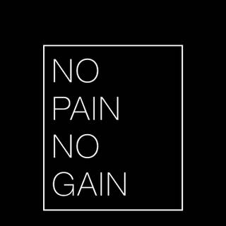 No pain no gain wallpaper