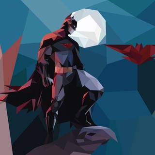 4k low poly wallpaper