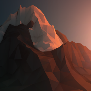 4k low poly wallpaper