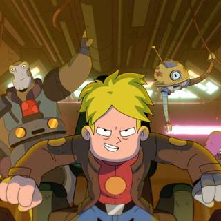 Final Space 4k wallpaper