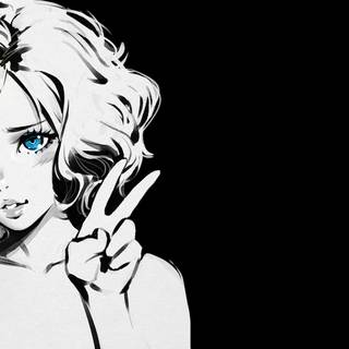 Sketch 4k wallpaper