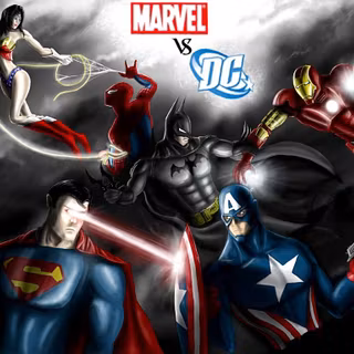 Marvel x DC wallpaper