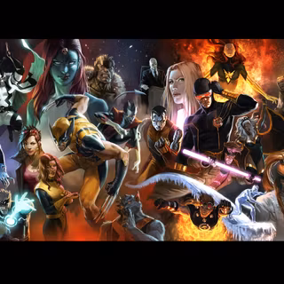 Marvel x DC wallpaper