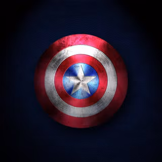4k Avengers logo wallpaper