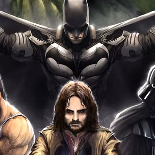 Marvel vs DC 4k wallpaper