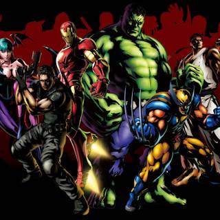 Marvel vs DC 4k wallpaper