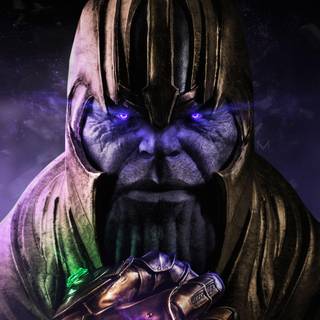 Thanos 4k mobile wallpaper
