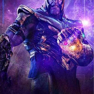 Thanos 4k mobile wallpaper