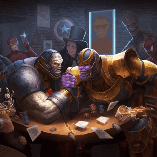 Marvel vs DC 4k wallpaper