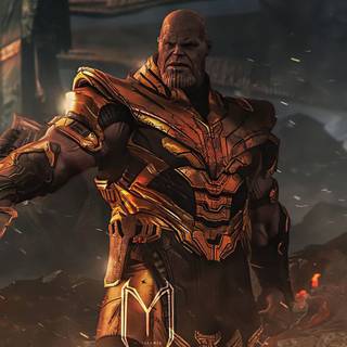Thanos 4k mobile wallpaper