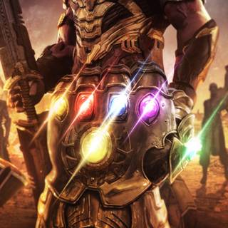 Thanos 4k mobile wallpaper