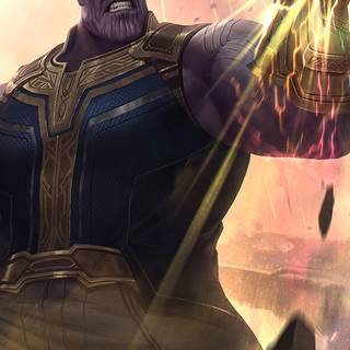 Thanos 4k mobile wallpaper