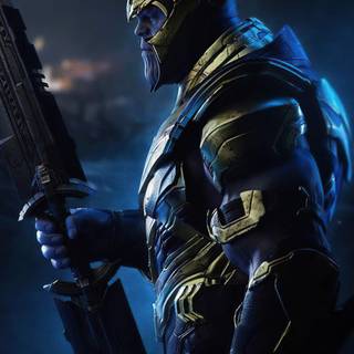 Thanos 4k mobile wallpaper