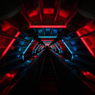 Glow 4k wallpaper