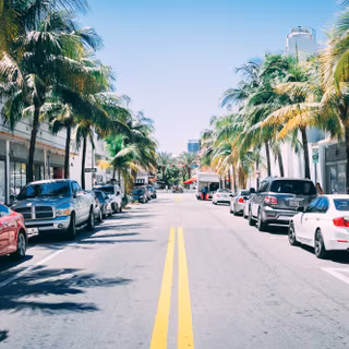Summer sidewalk wallpaper