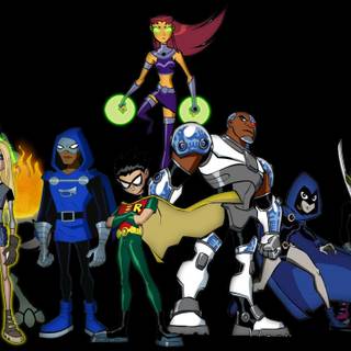 4k Teen Titans wallpaper