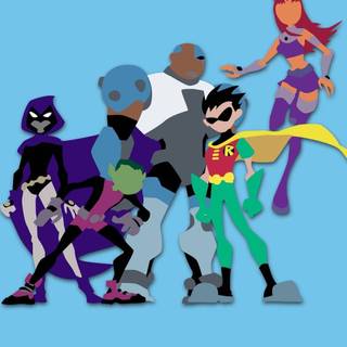 Teen Titans iPhone wallpaper