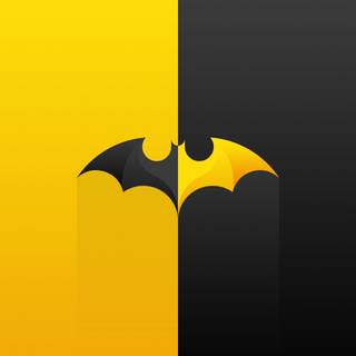 4k Batman logo wallpaper