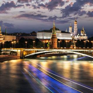 Moscow 4k wallpaper