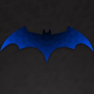 4k Batman logo wallpaper