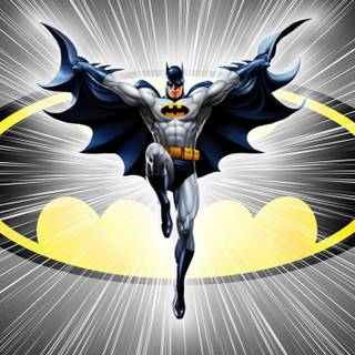 4k Batman logo wallpaper
