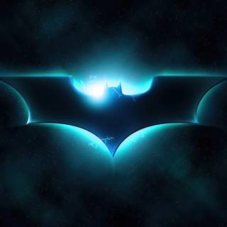 4k Batman logo wallpaper