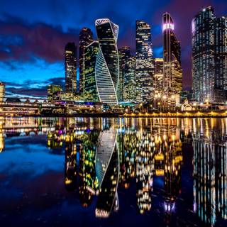 Moscow 4k wallpaper