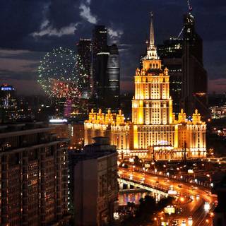 Moscow 4k wallpaper