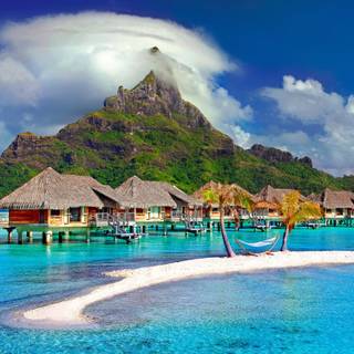 Bora Bora 4k wallpaper
