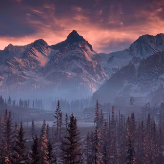 Mountain laptop wallpaper