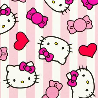 Preppy Hello Kitty wallpaper