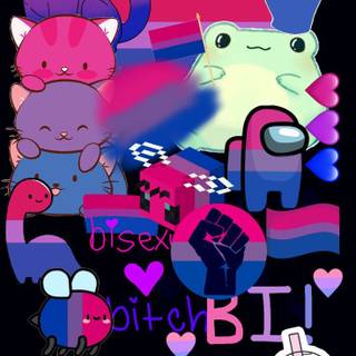 Bisexual phone wallpaper