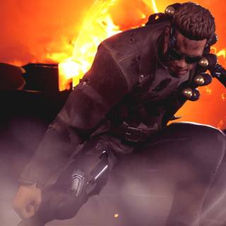 Terminator Fortnite wallpaper