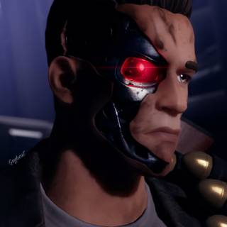 Terminator Fortnite wallpaper