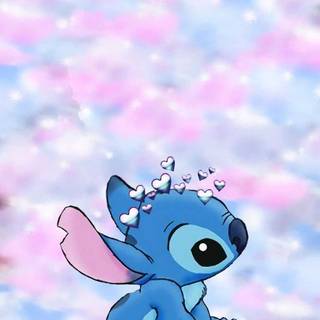 Stitch and Angel BFF wallpaper