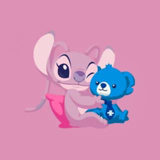Stitch and Angel BFF wallpaper