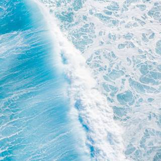 Oceanic wave wallpaper