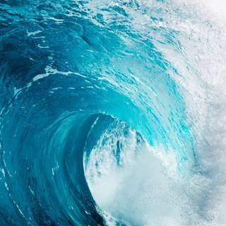 Oceanic wave wallpaper