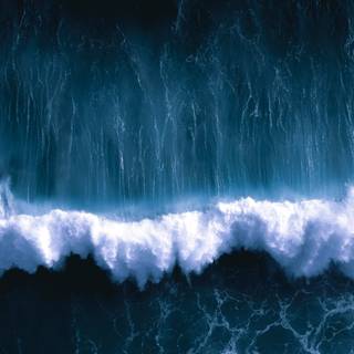 Oceanic wave wallpaper