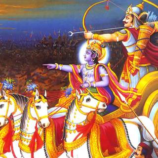 Shri Krishna Mahabharat wallpaper