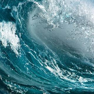 Oceanic wave wallpaper