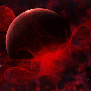 Black and red PC wallpaper