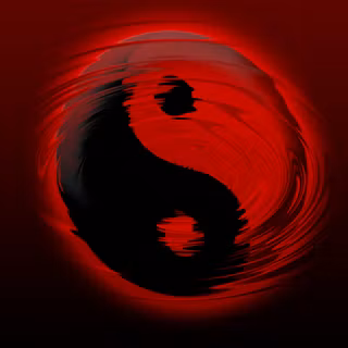 Black and red PC wallpaper